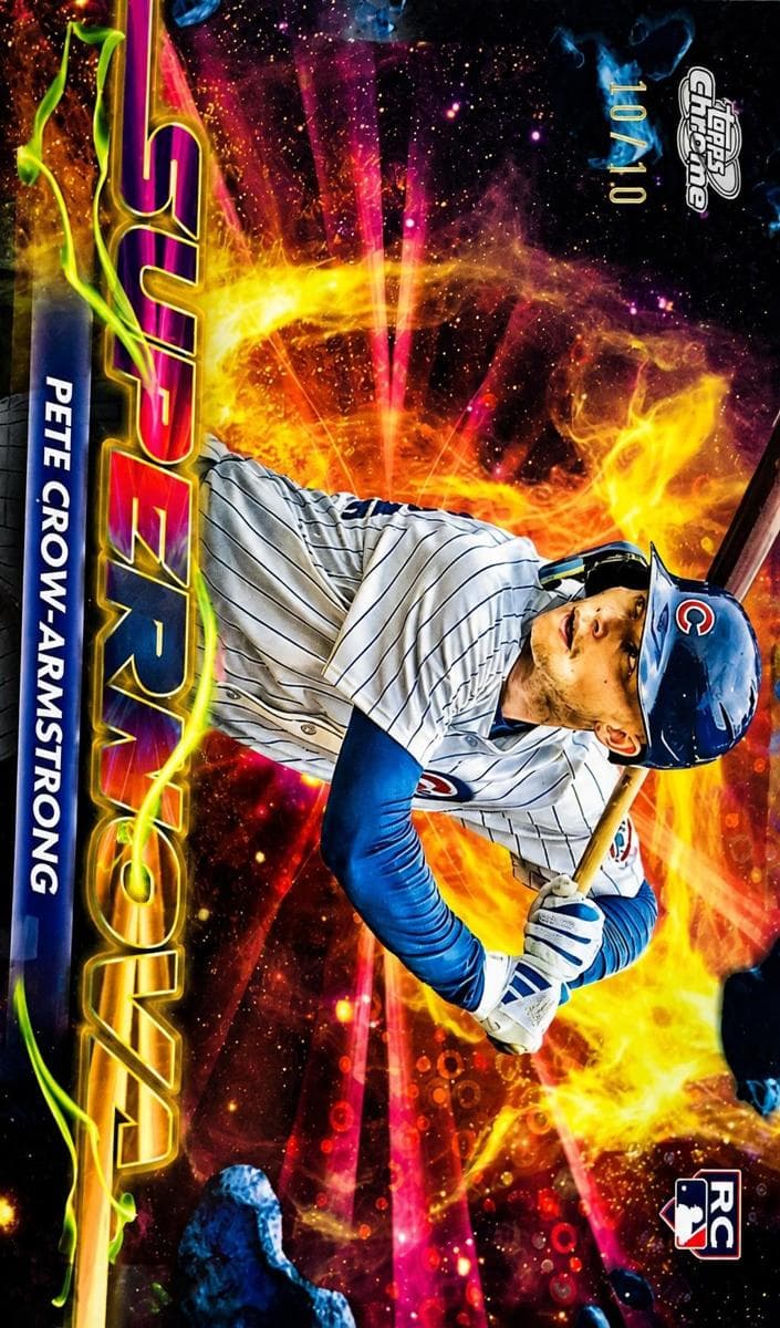 Pete Crow-Armstrong 2024 topps Topps Cosmic Chrome