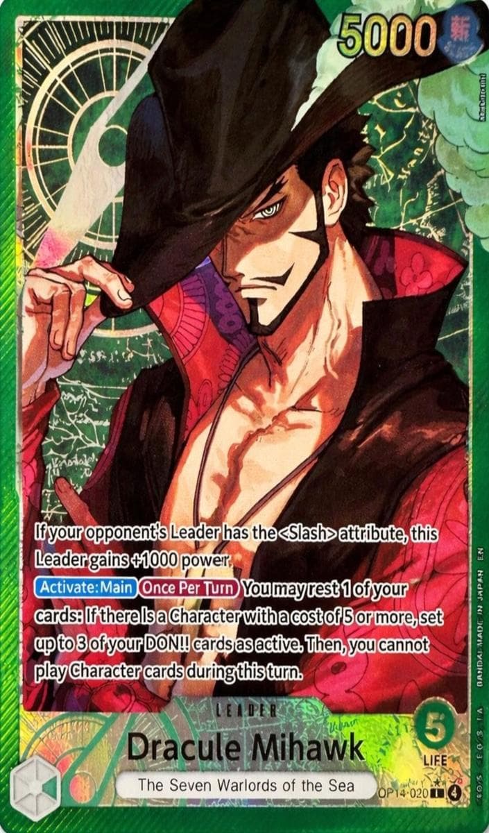 Dracule Mihawk #OP14-020