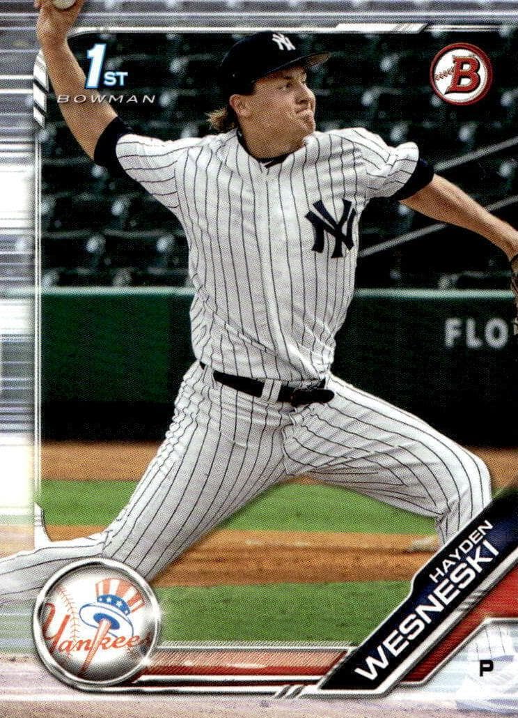 Hayden Wesneski 2019 bowman Bowman Draft