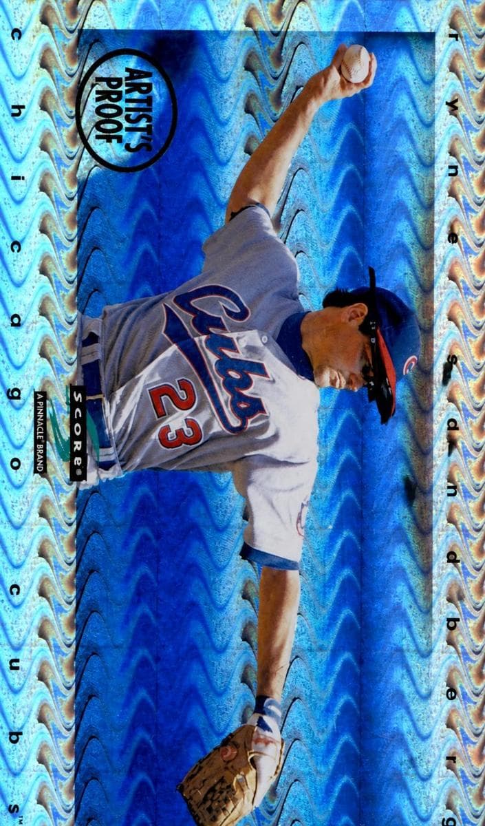 Ryne Sandberg 1997 panini Score Premium Stock