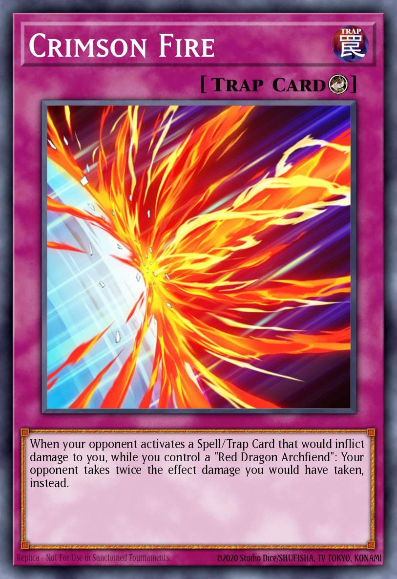 Crimson Fire 2014 Yu-Gi-Oh! Legendary Collection 5D's Mega Pack