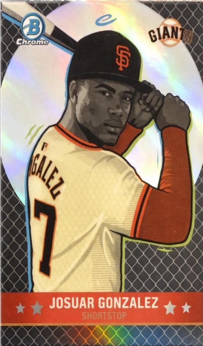Josuar Gonzalez 2025 bowman Bowman Chrome