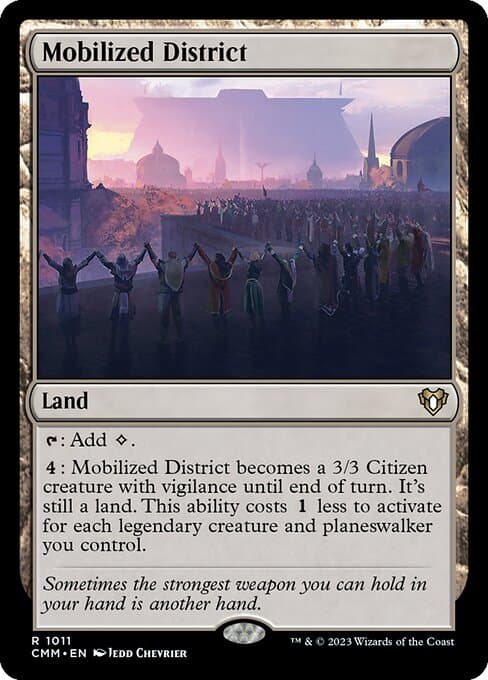 Mobilized District 2022 Magic: The Gathering Dominaria United Commander
