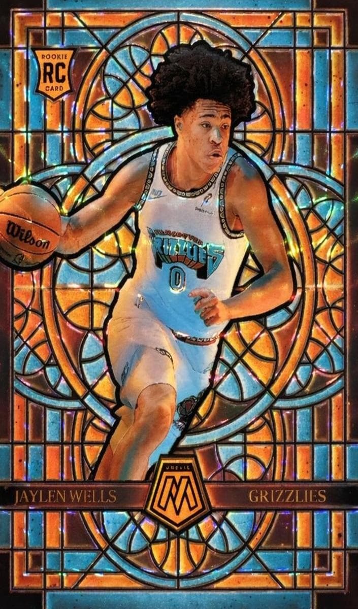 Jaylen Wells 2024 panini Panini Mosaic