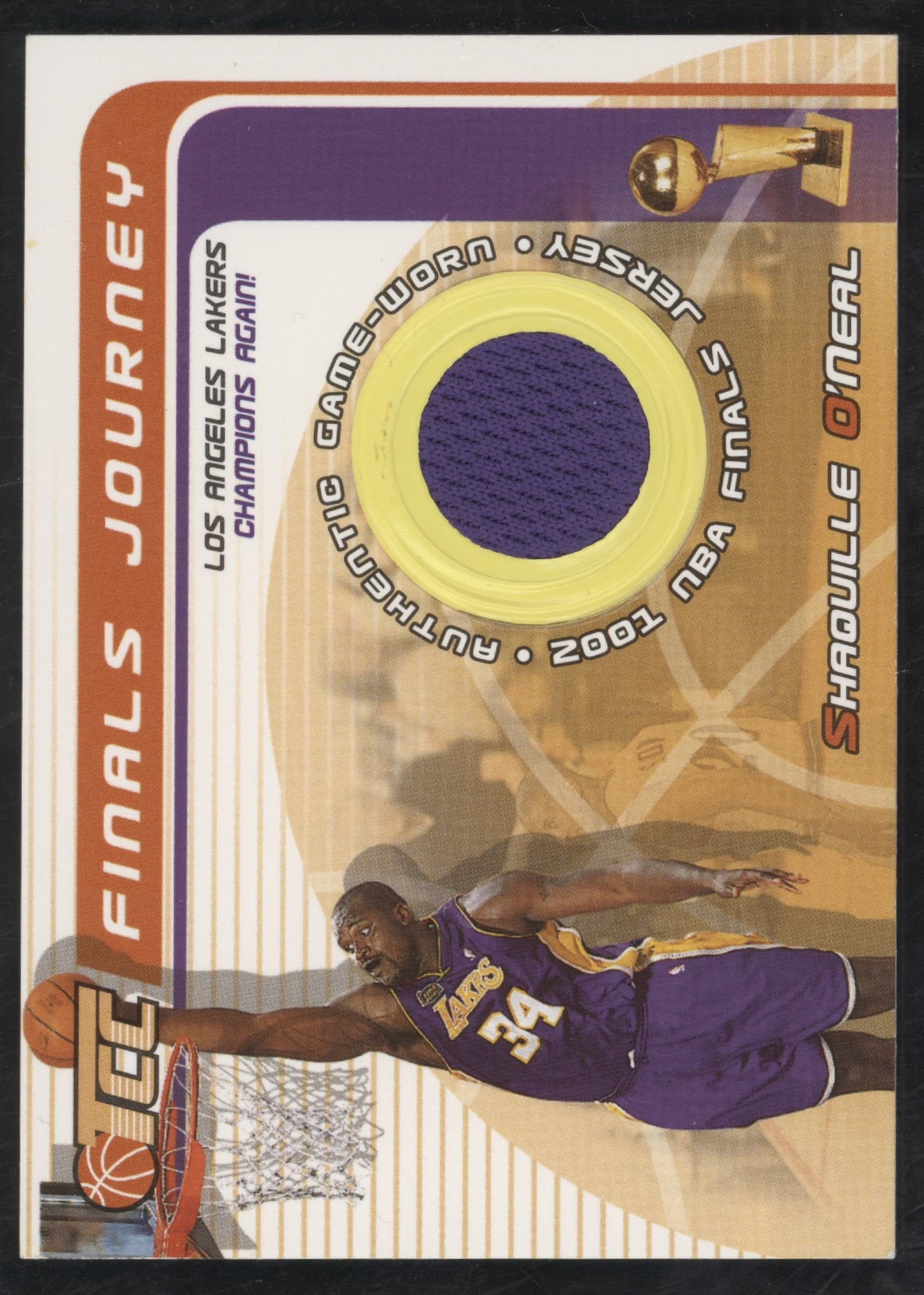 Shaquille O'Neal 2001 topps