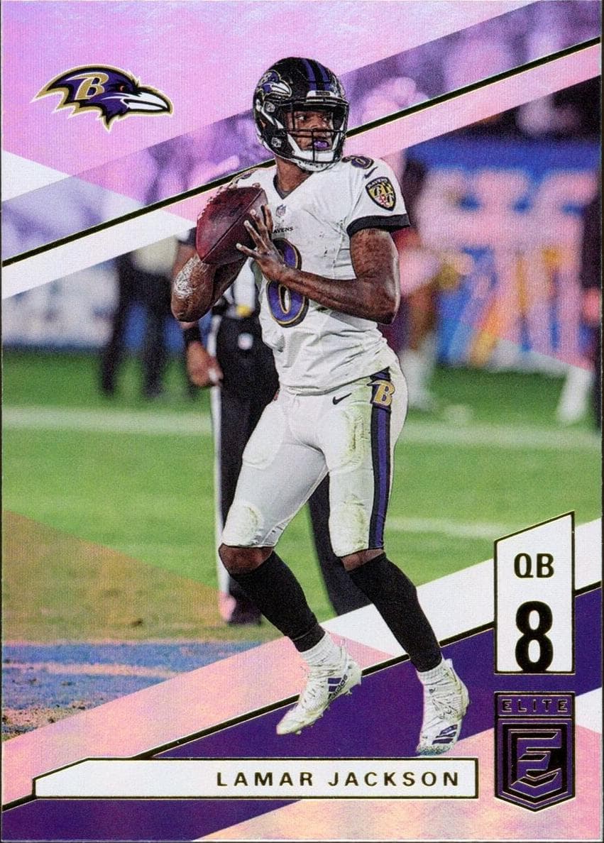 Lamar Jackson 2019 panini Donruss Elite