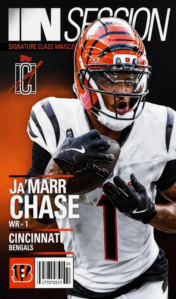 Ja'Marr Chase 2025 topps Topps Signature Class