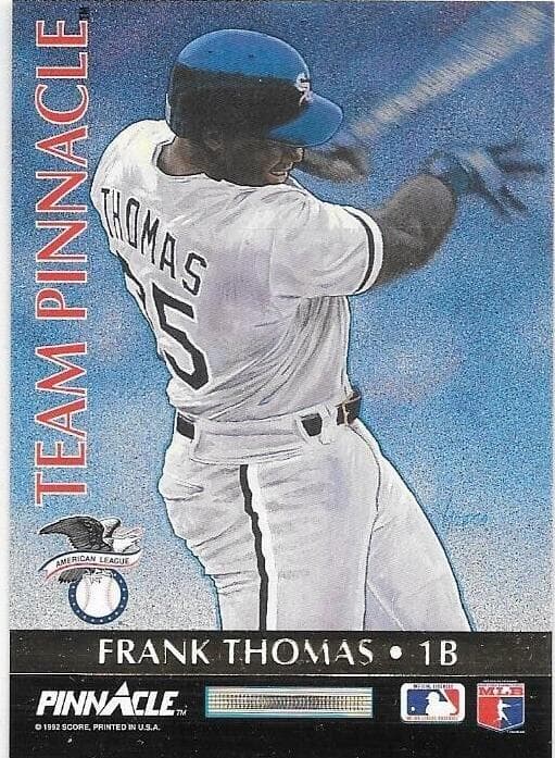Frank Thomas / Will Clark 1992 unknown Pinnacle