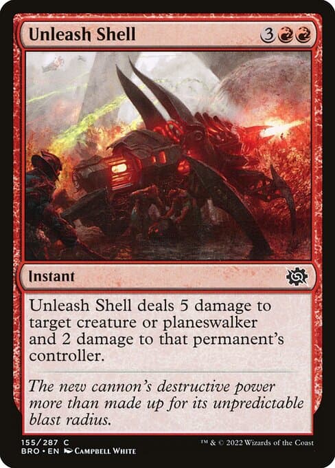 Unleash Shell 2022 Magic: The Gathering Brother's War