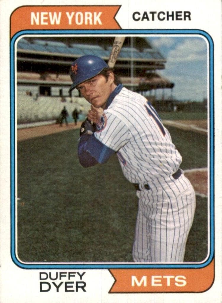 Duffy Dyer 1974 topps Topps