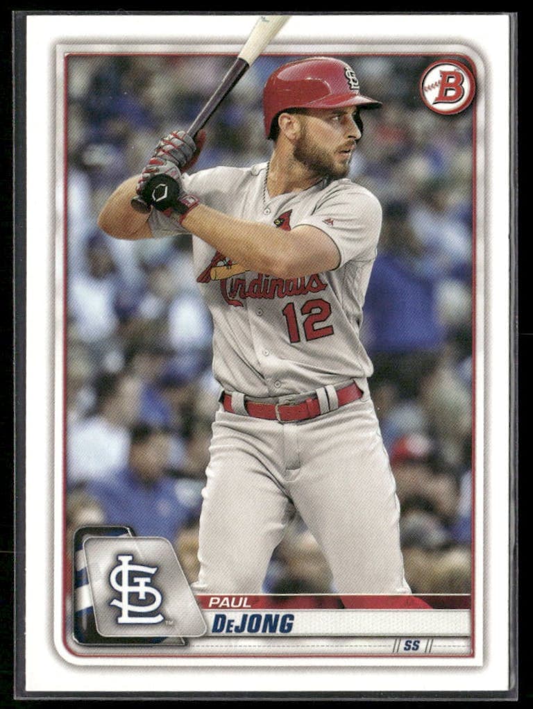 Paul DeJong 2020 bowman Bowman