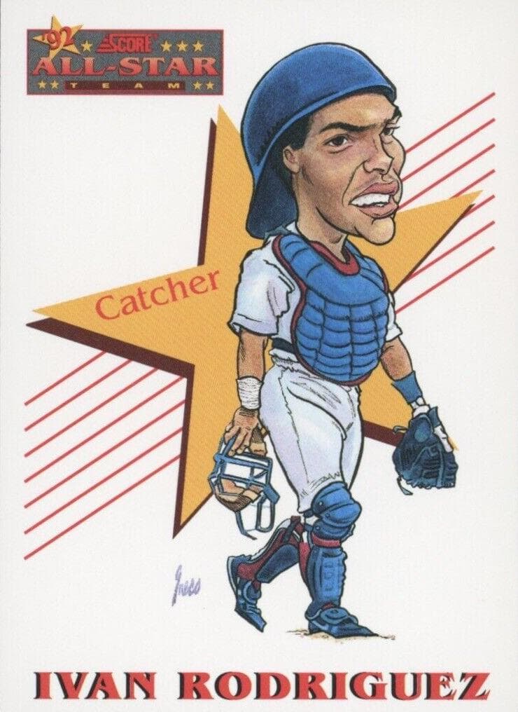 Ivan Rodriguez 1993 panini Score