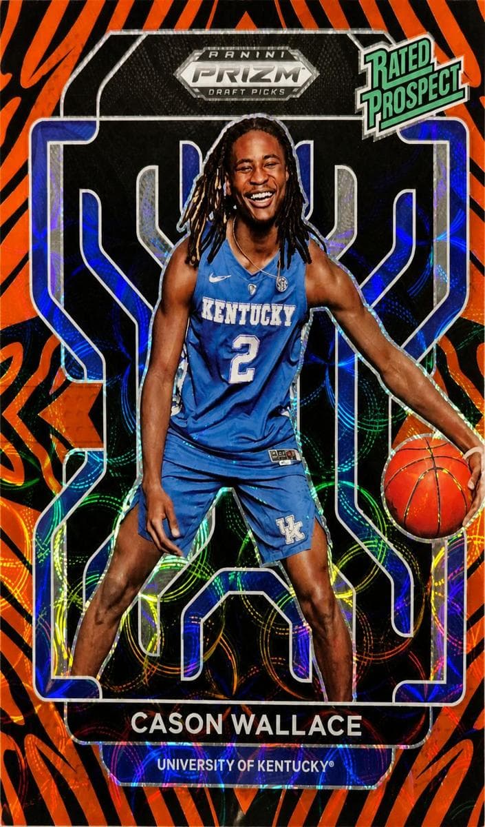 Cason Wallace 2022 panini Panini Prizm Draft Picks