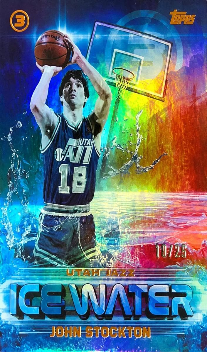 John Stockton 2025 topps Topps 3