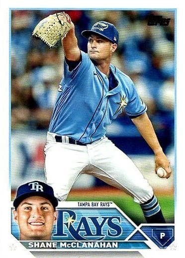 Shane McClanahan 2023 topps Topps 1st Edition