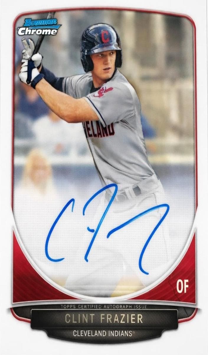 Clint Frazier 2013 bowman Bowman Draft Picks & Prospects
