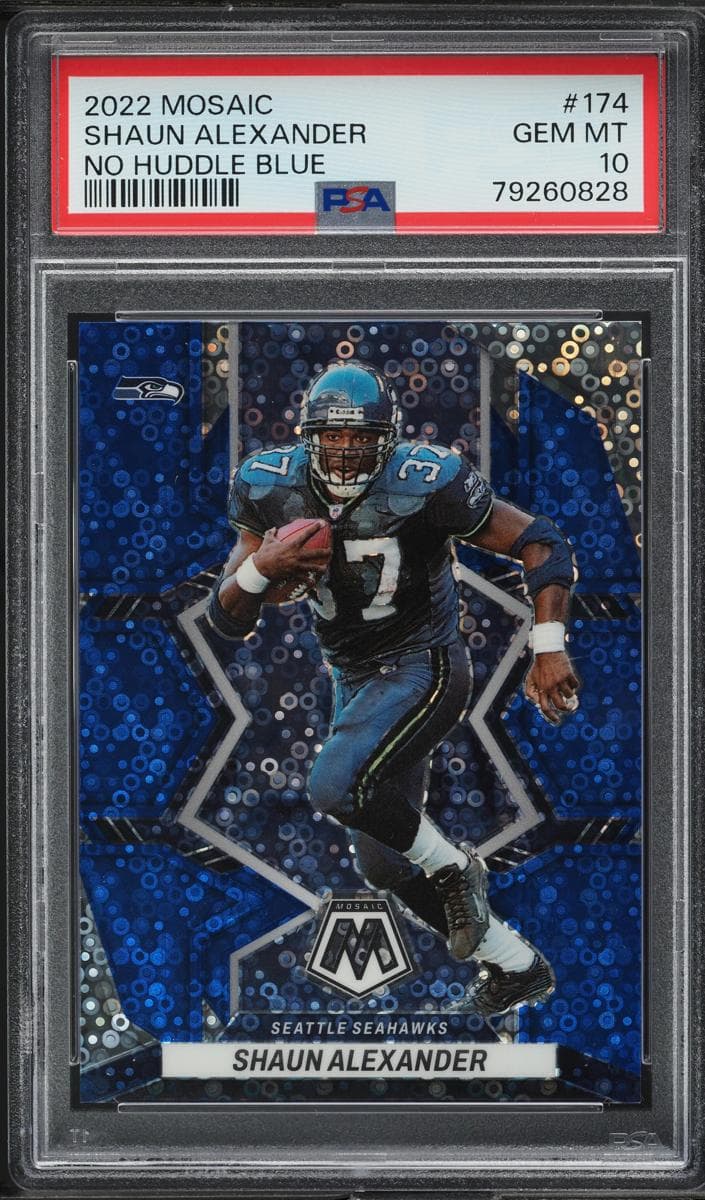 Shaun Alexander 2022 panini Panini Mosaic