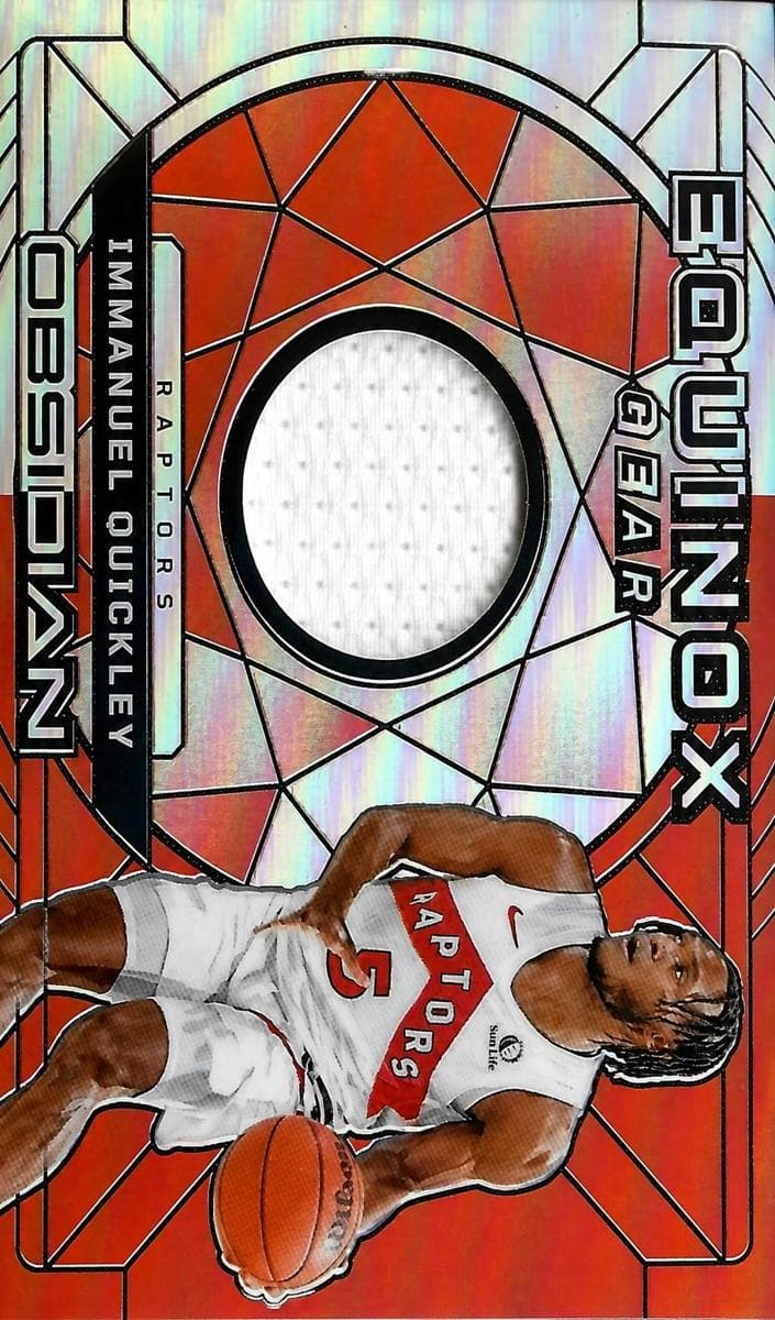 Immanuel Quickley 2023 panini Obsidian