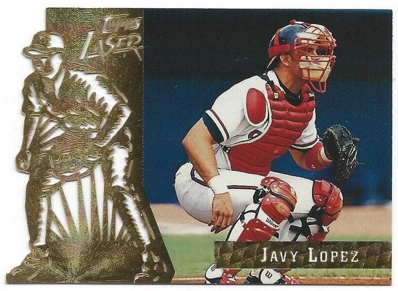 Javy Lopez 1996 topps Laser