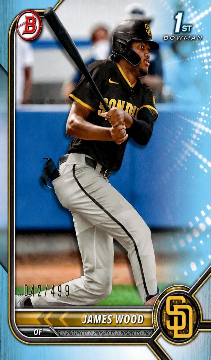 James Wood 2022 bowman Bowman