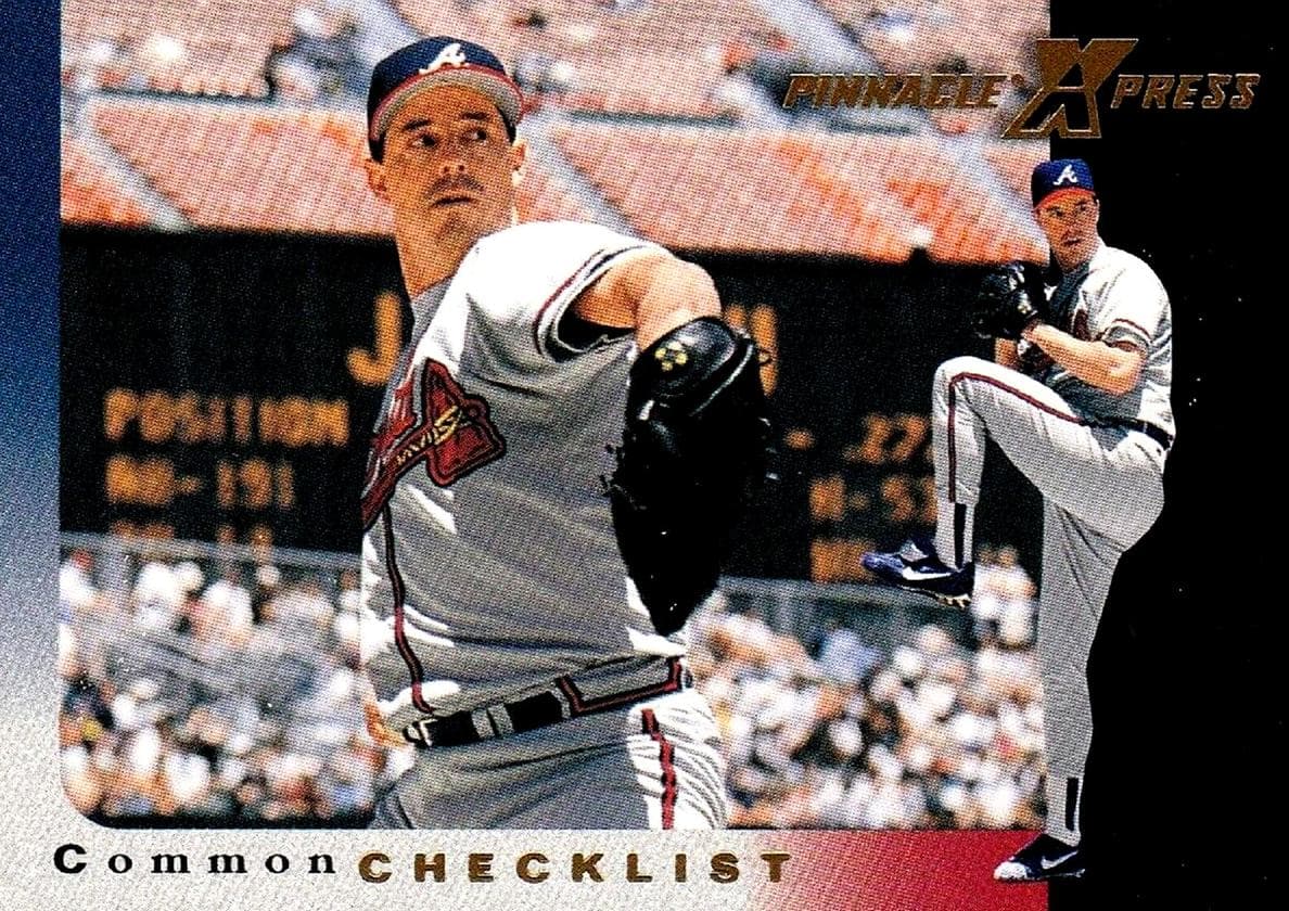 Greg Maddux 1997 unknown Pinnacle X-Press