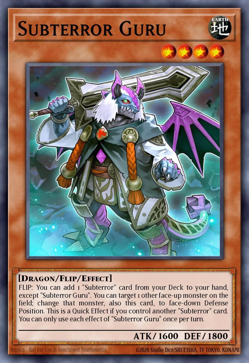 Subterror Guru 2019 Yu-Gi-Oh! Savage Strike