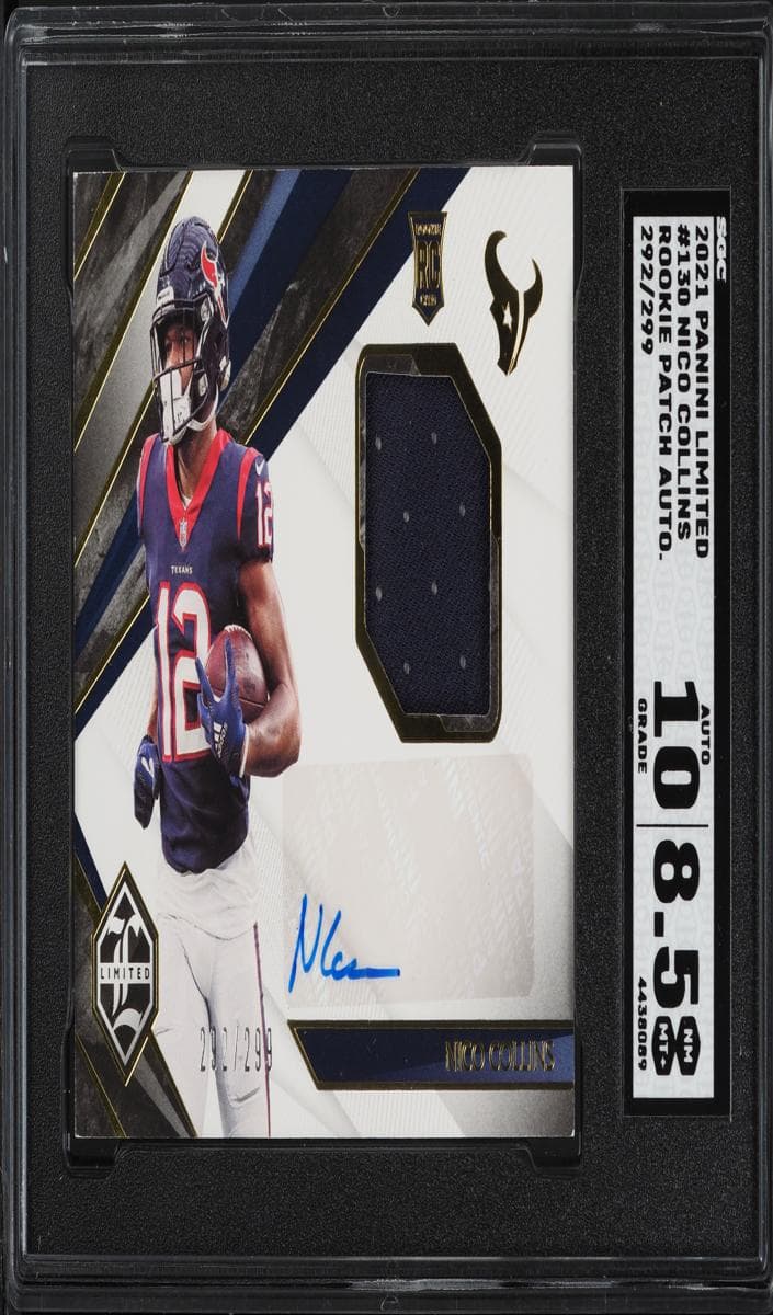 Nico Collins 2021 panini