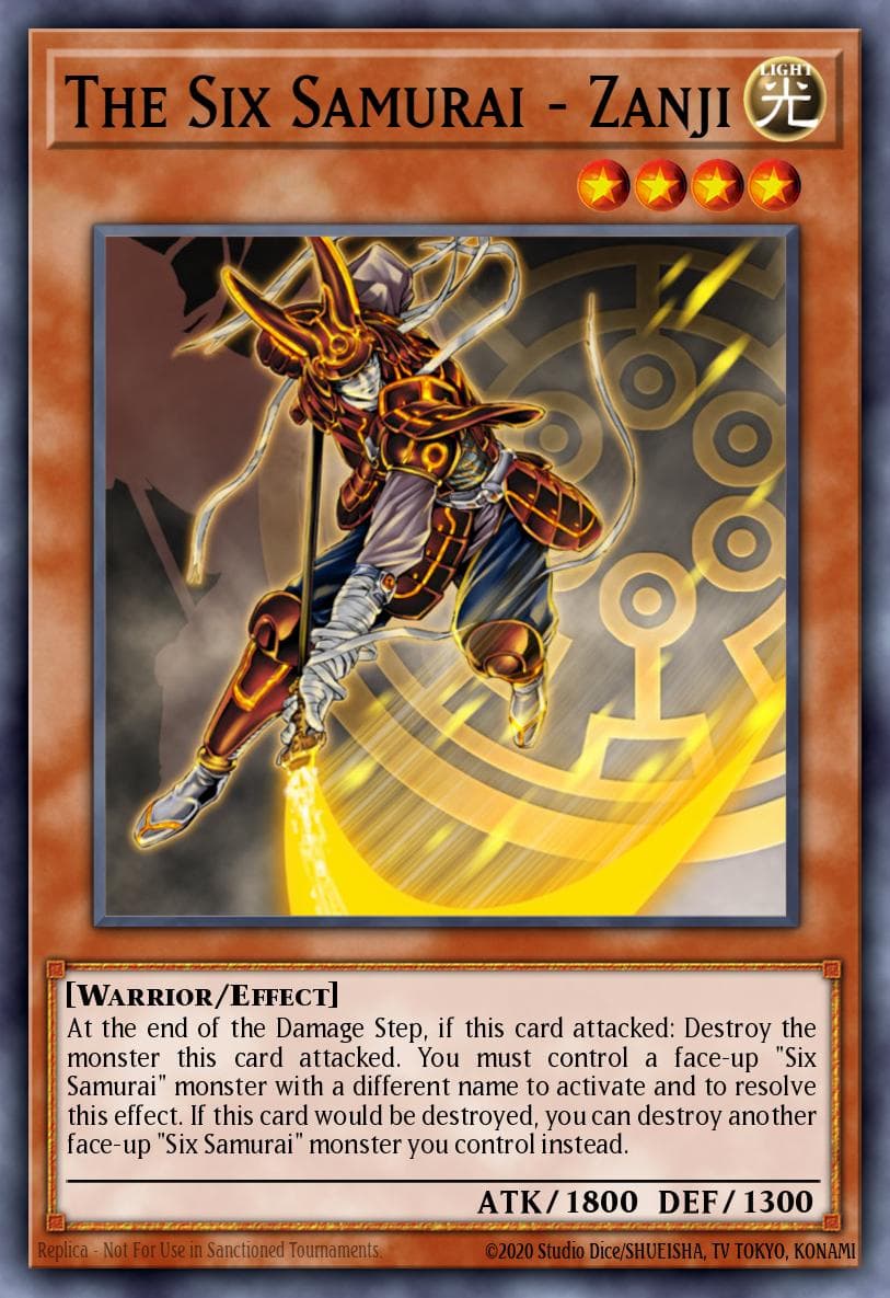 The Six Samurai - Zanji #SDWA-EN004