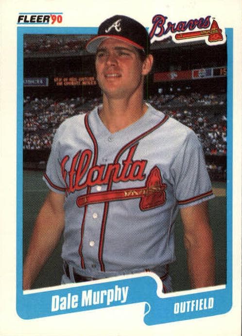 Dale Murphy 1990 fleer Fleer