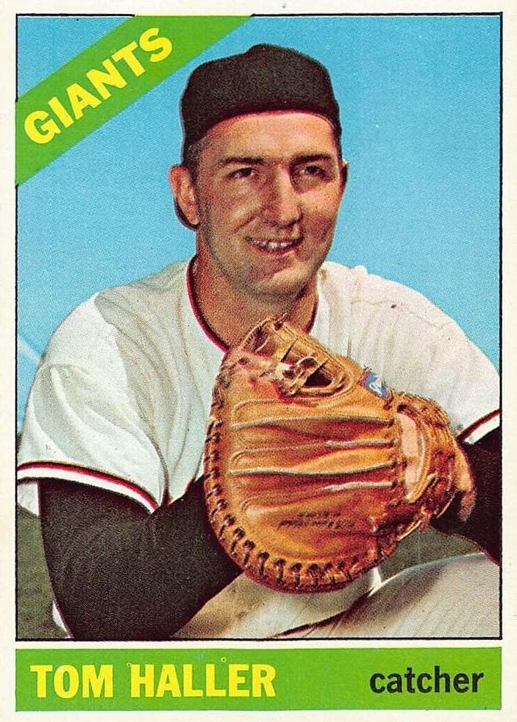 Tom Haller 1966 topps Topps Venezuelan