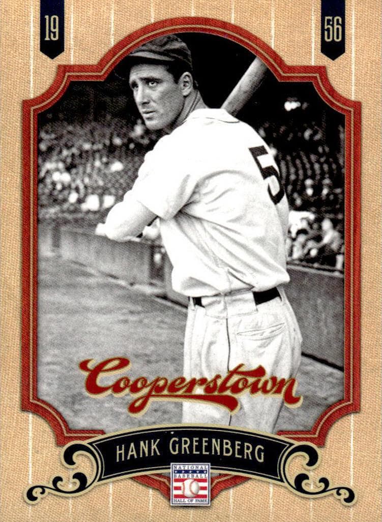 Hank Greenberg 2012 panini