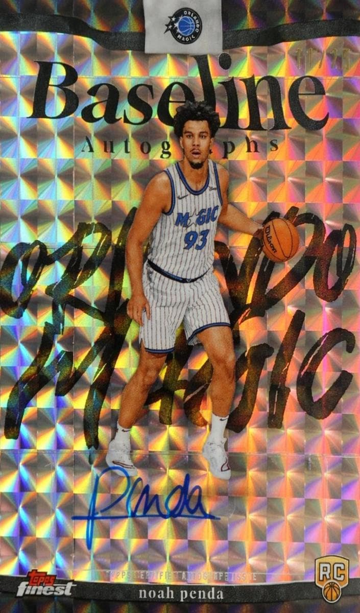 Noah Penda 2025 topps Topps Finest