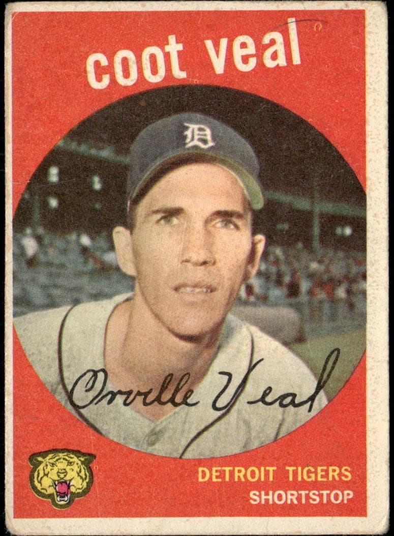 Coot Veal 1959 topps Topps