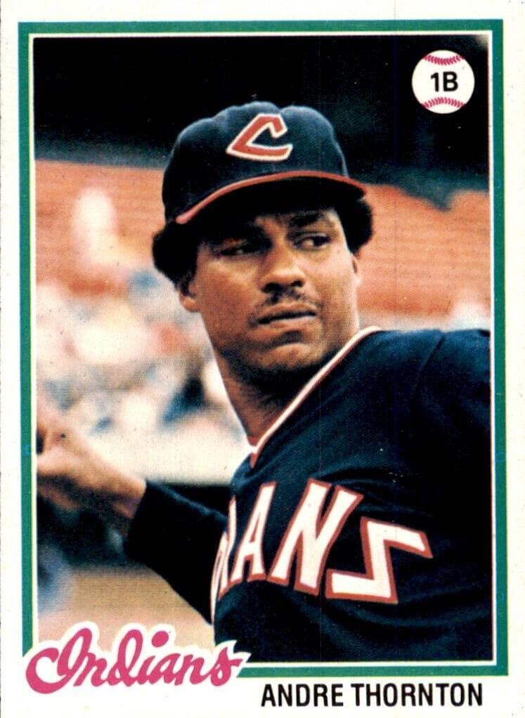 Andre Thornton 1978 topps Topps