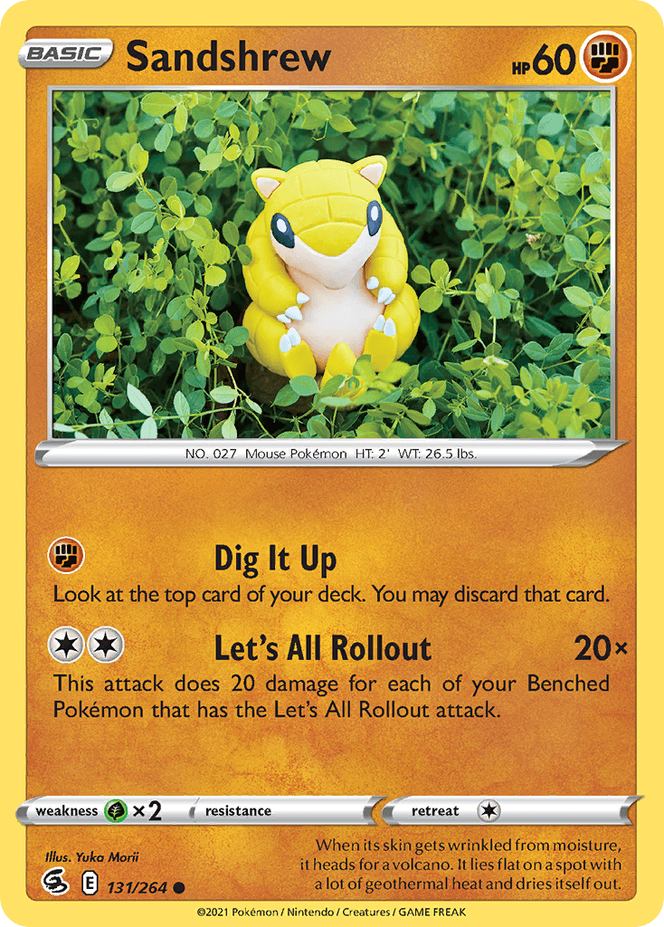 Sandshrew 2021 Pokemon