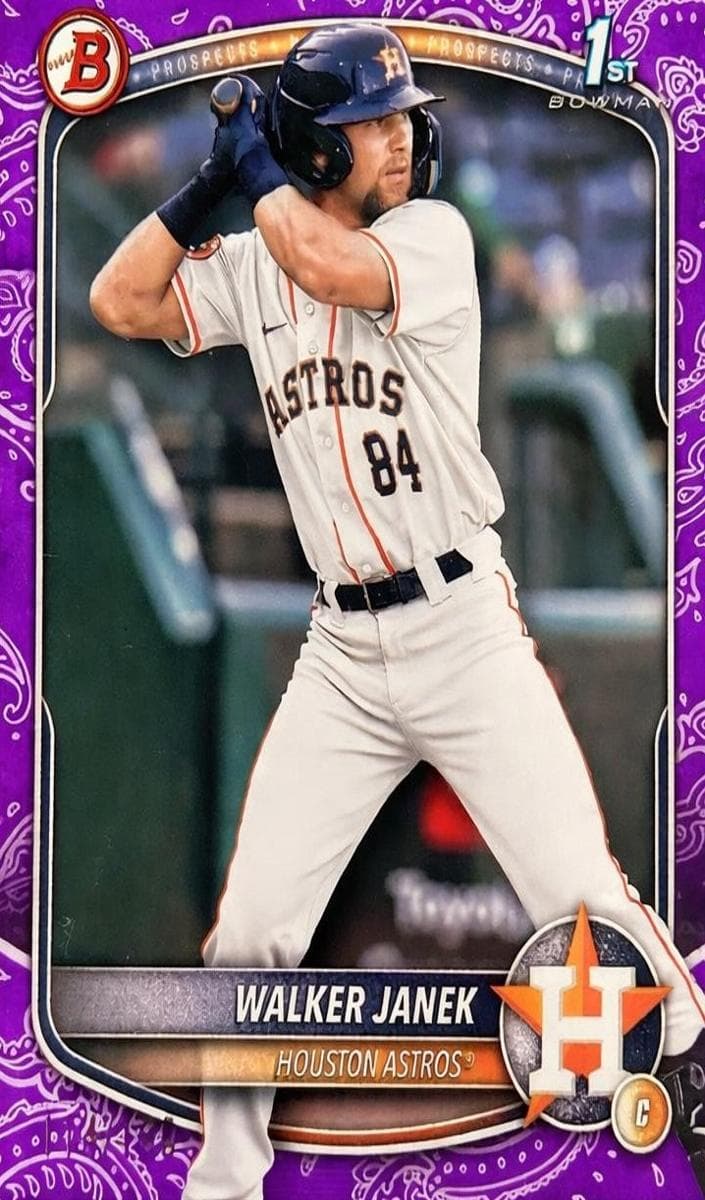 Walker Janek 2025 bowman Bowman