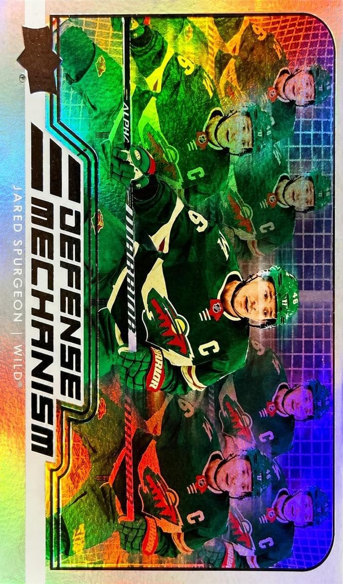 Jared Spurgeon trading card