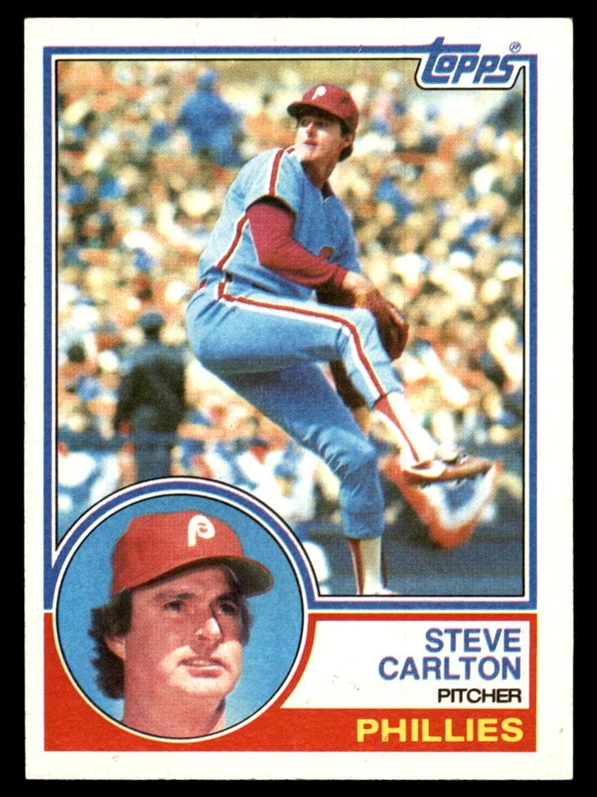 Steve Carlton 1983 topps Topps