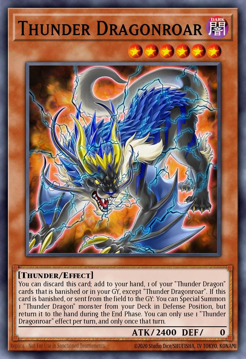 Thunder Dragonroar 2018 Yu-Gi-Oh! Soul Fusion