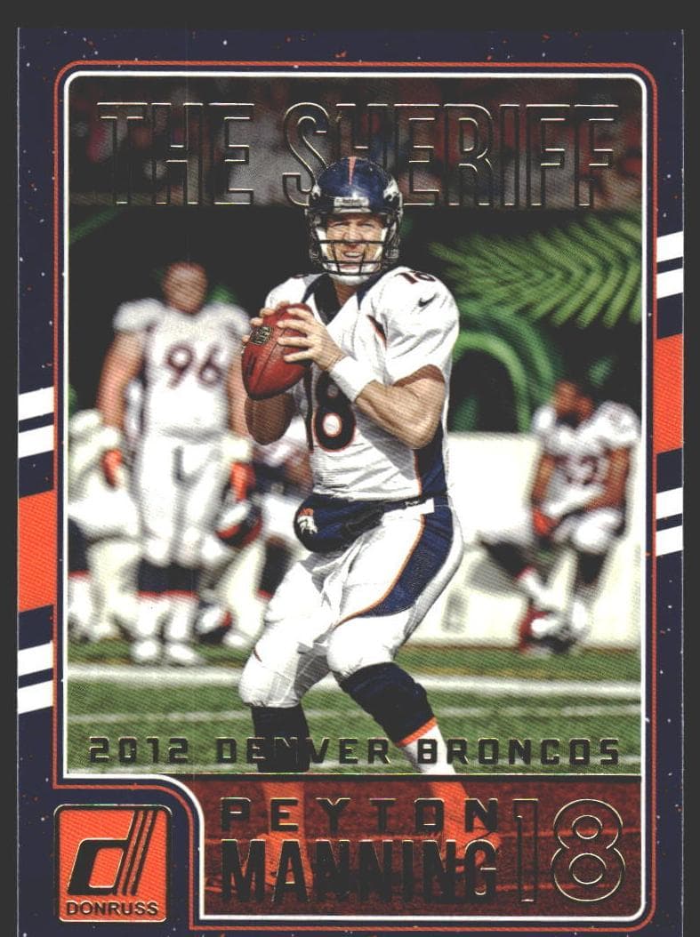 Peyton Manning 2016 panini Donruss