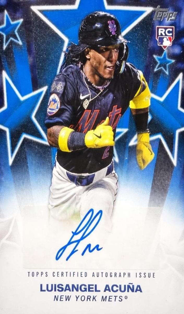 Luisangel Acuña 2025 topps Topps