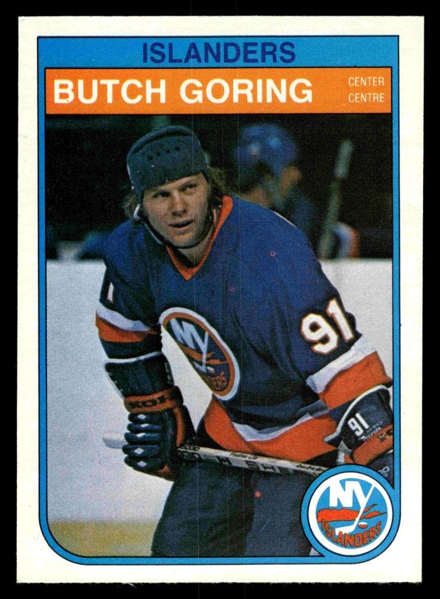 Butch Goring 1982 topps O-Pee-Chee