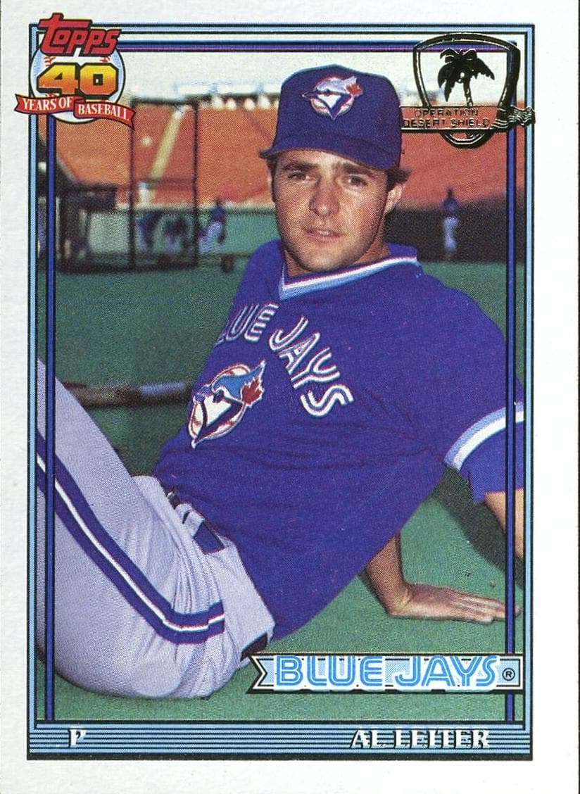 Al Leiter 1991 topps Topps