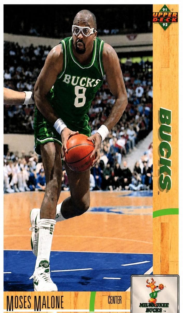 Moses Malone 1991 upper-deck Upper Deck