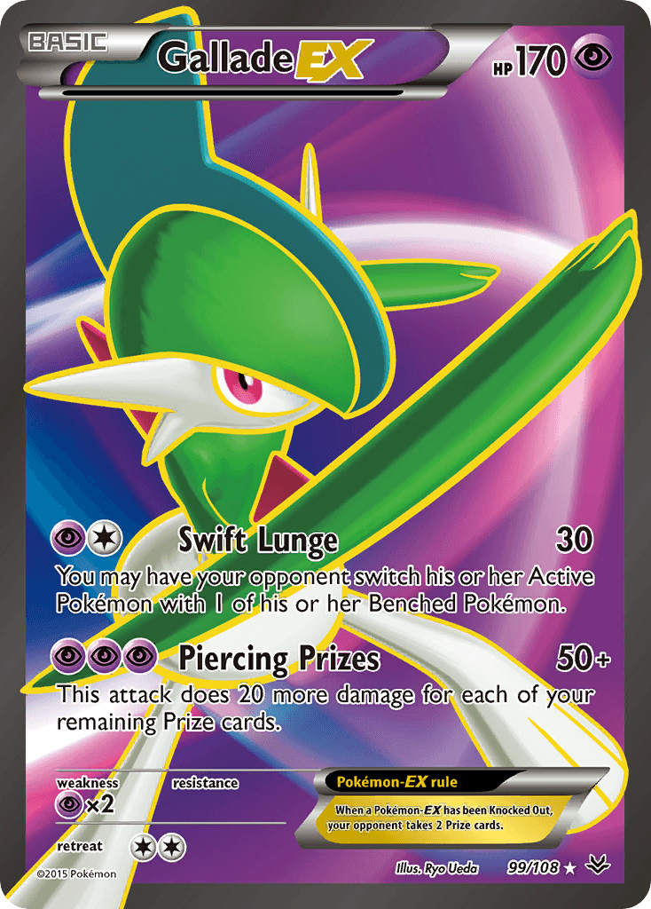 Gallade EX 2015 Pokemon