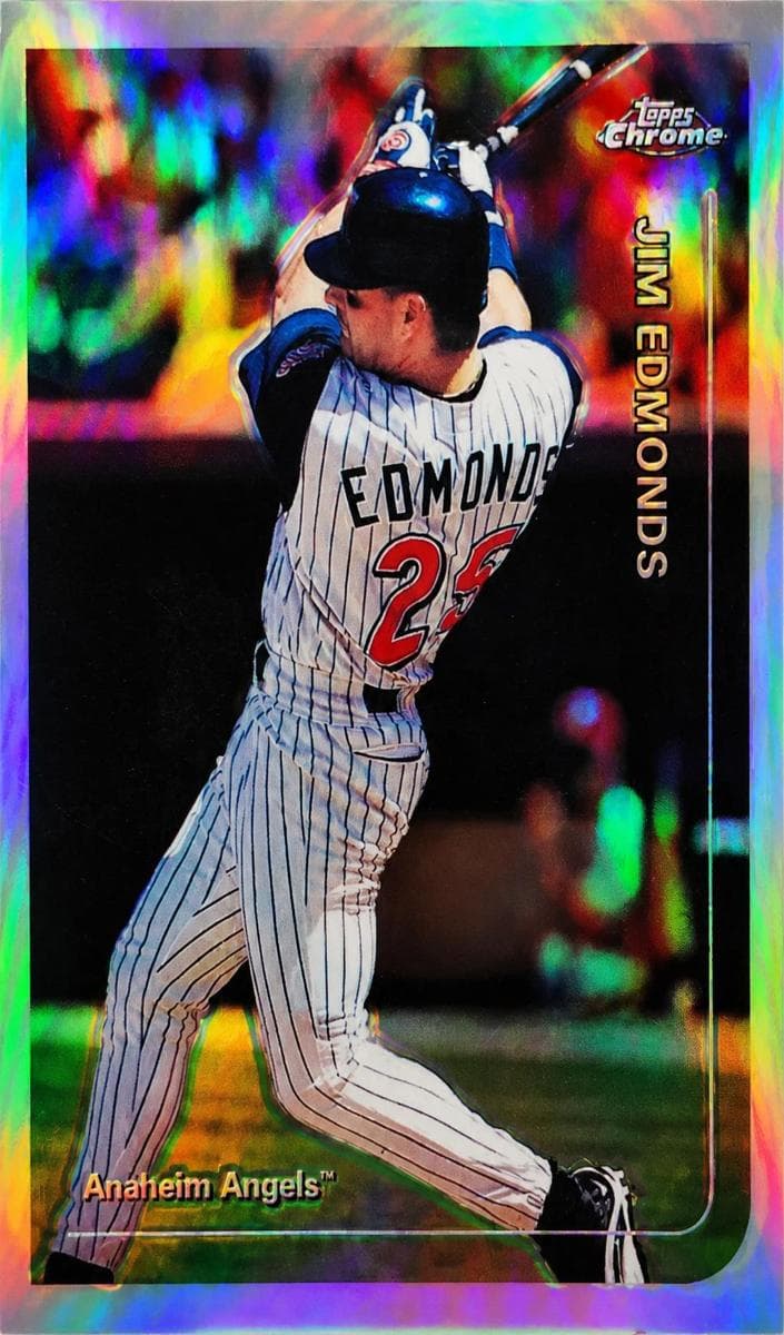 Jim Edmonds 1999 topps Topps Chrome
