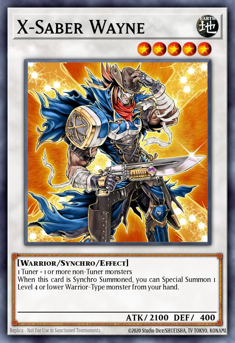 X-Saber Wayne 2010 Yu-Gi-Oh! Starter Deck: Duelist Toolbox 1st Edition