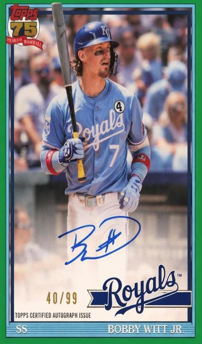 Bobby Witt Jr. 2026 topps Topps