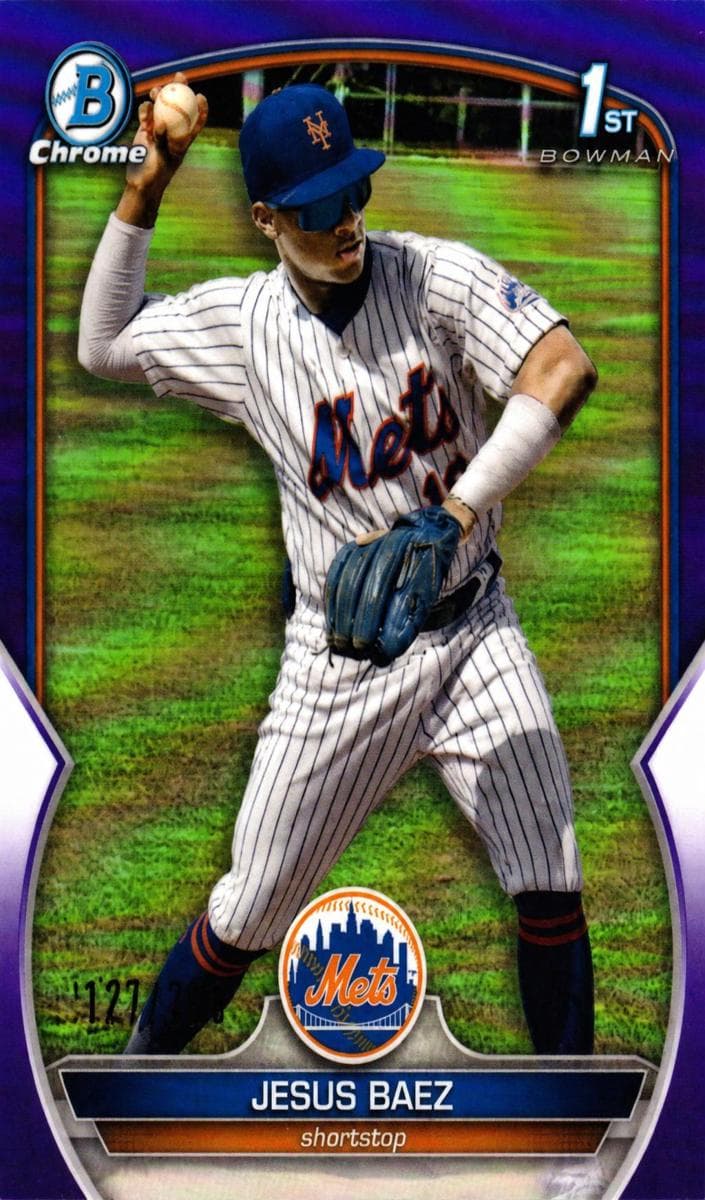 Jesus Baez trading card