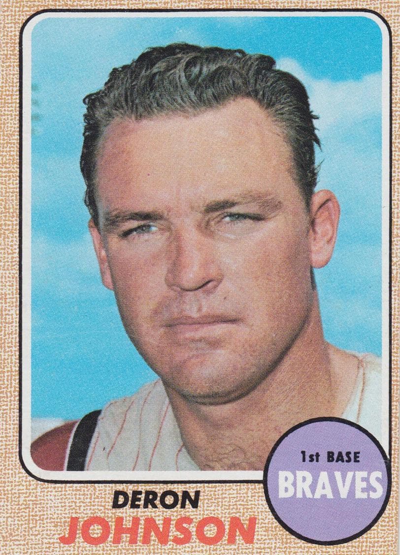 Deron Johnson 1968 topps Topps